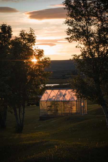 Landschaft-Glashaus-Sonnenuntergang-Klagenfurt Landschaft-Glashaus-Sonnenuntergang-Klagenfurt